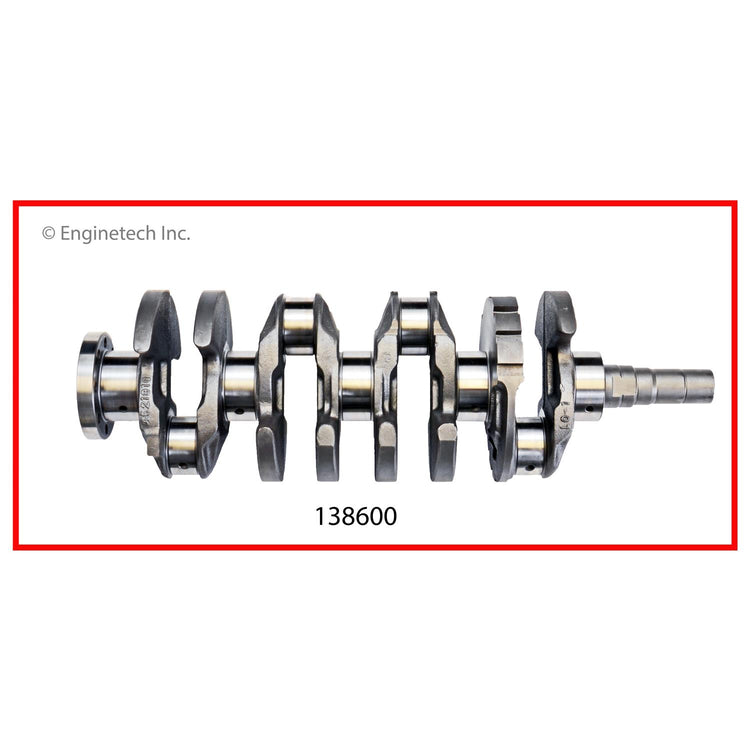 Enginetech Remanufactured Engine Crankshaft Kit with Main and Rod Bearings for Chrysler Vehicles