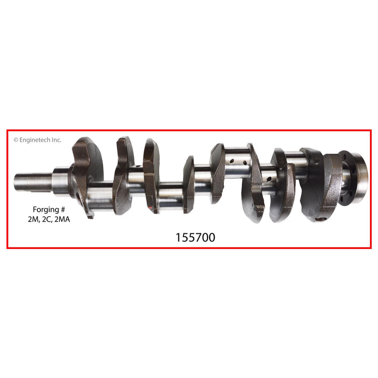 Enginetech Remanufactured Engine Crankshaft Kit with Main and Rod Bearings for Ford Custom and F-100 (Part #155700)