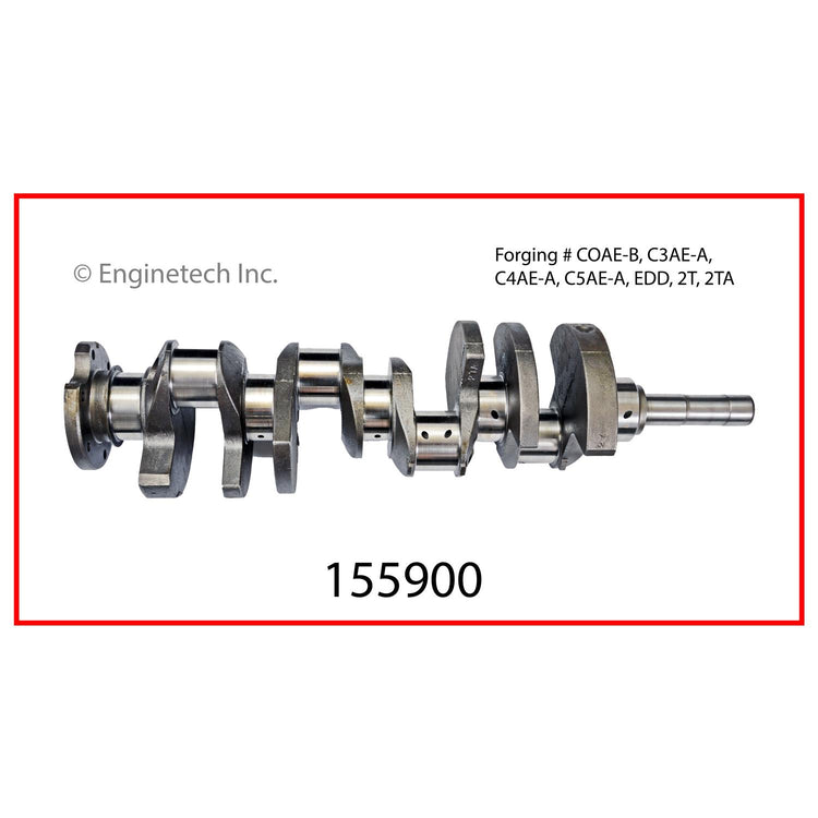 Enginetech Remanufactured Engine Crankshaft Kit with Main and Rod Bearings for Ford 300 and F-100 Models