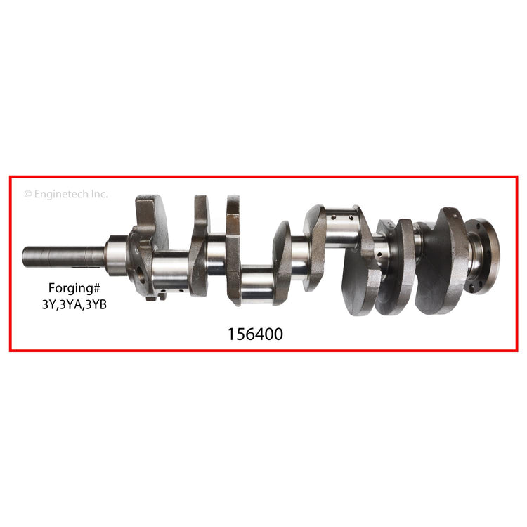 Enginetech Remanufactured Engine Crankshaft Kit with Main and Rod Bearings for Ford Trucks