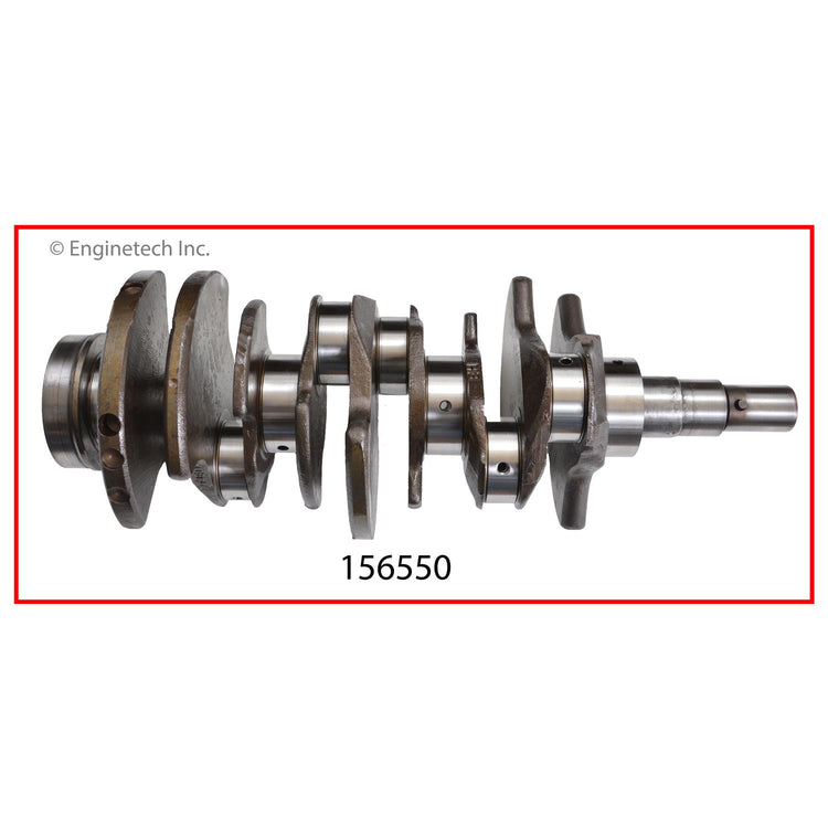 Enginetech Remanufactured Engine Crankshaft Kit with Main and Rod Bearings for Ford Vehicles