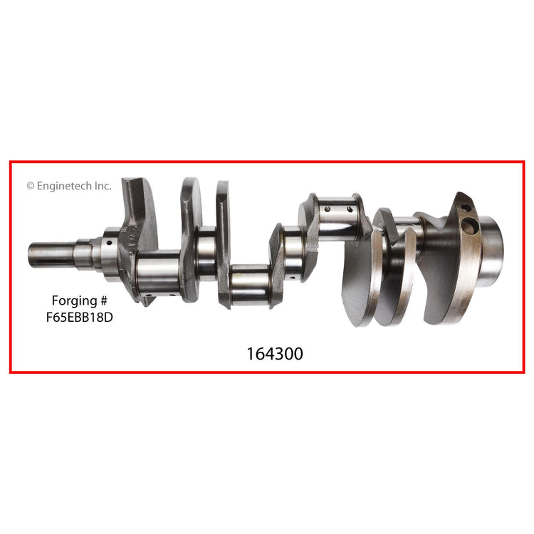 Enginetech Remanufactured Engine Crankshaft Kit with Main and Rod Bearings for 2004 Ford Vehicles