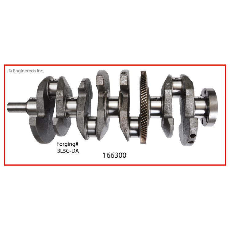 Enginetech Remanufactured Engine Crankshaft Kit with Main and Rod Bearings for Ford Focus, Fusion, and Mercury Milan