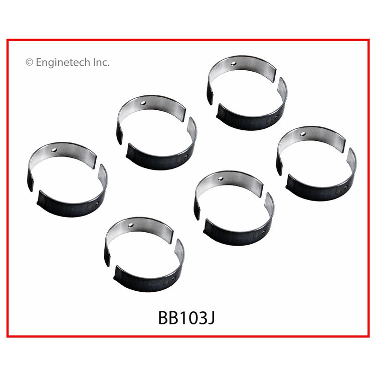Enginetech BB103JSTD Engine Full Connecting Rod Bearing Set for Chrysler 300M and Concorde