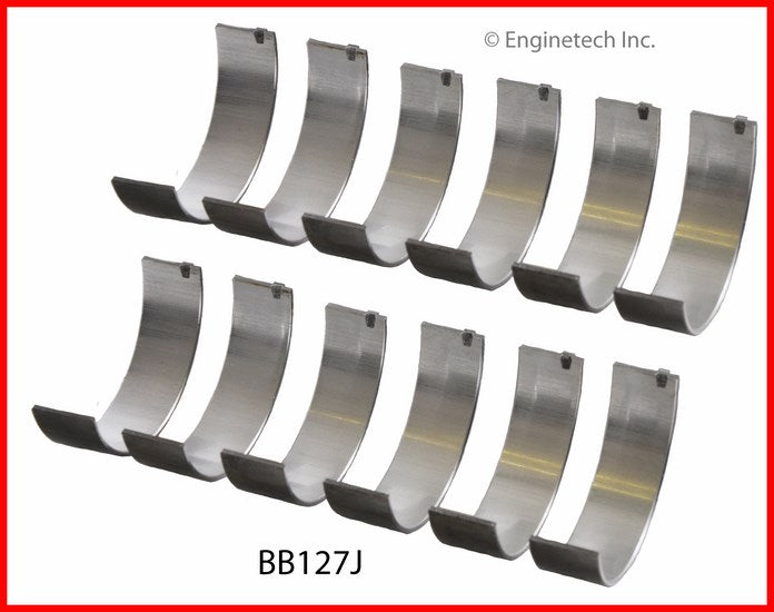 Enginetech BB127J.50 Engine Full Connecting Rod Bearing Set for Select GM Vehicles
