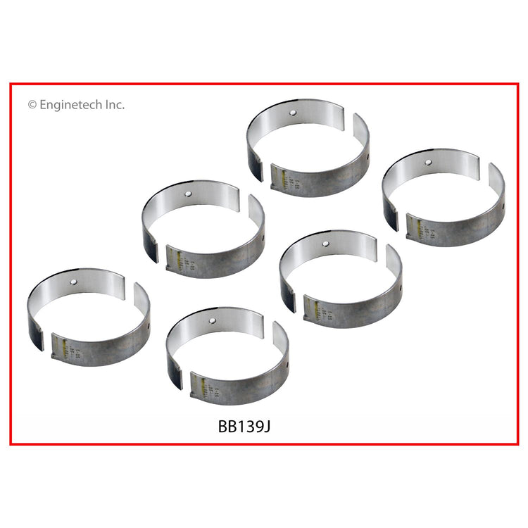 Enginetech BB139JSTD Engine Full Connecting Rod Bearing Set for Chrysler and Dodge Models