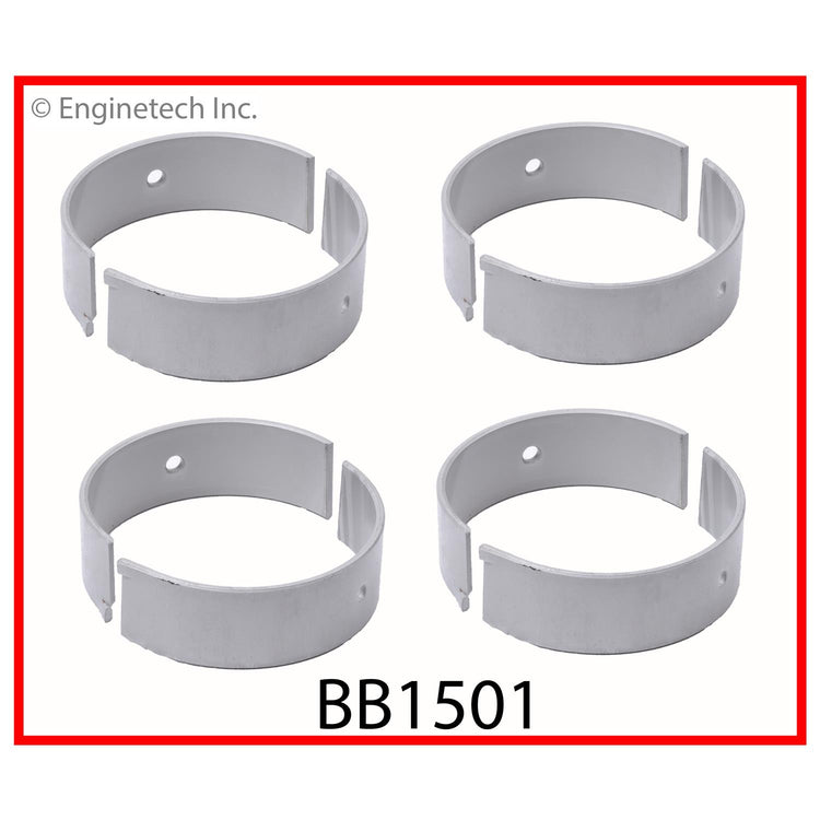 Enginetech BB1501STD Engine Full Connecting Rod Bearing Set for Honda Civic (2001-2005)