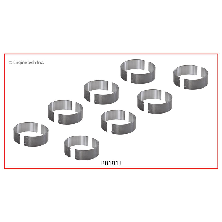 Enginetech BB181JSTD Engine Full Connecting Rod Bearing Set for Chrysler and Dodge Vehicles