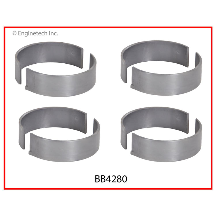 Enginetech BB4280STD Engine Full Connecting Rod Bearing Set for Subaru and Saab Vehicles