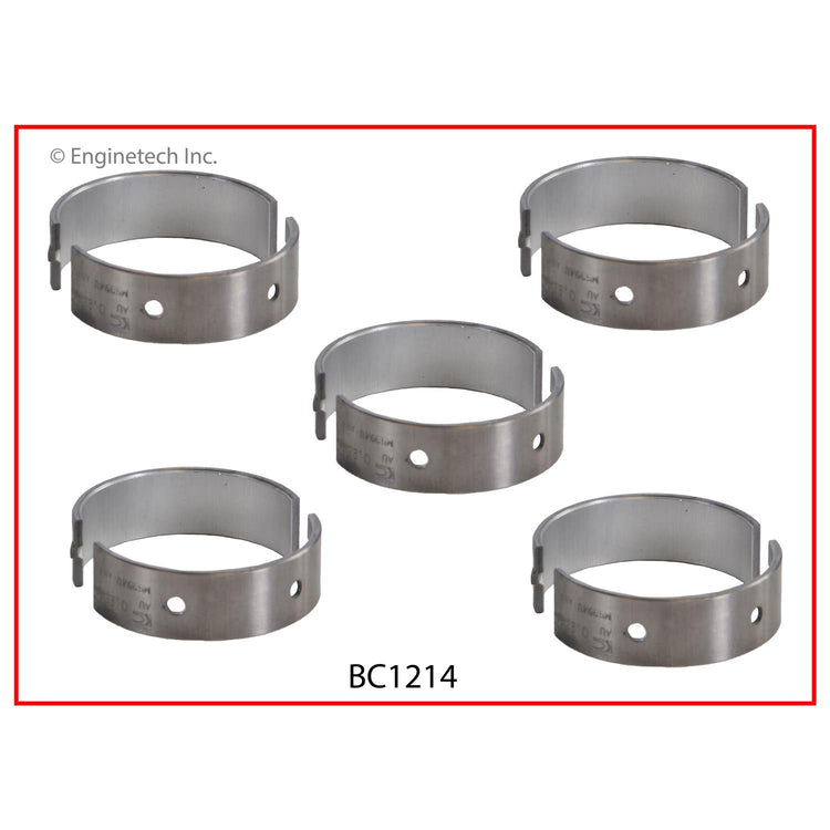 Enginetech BC1214STD Engine Full Crankshaft Main Bearing Set for Toyota Echo and Prius