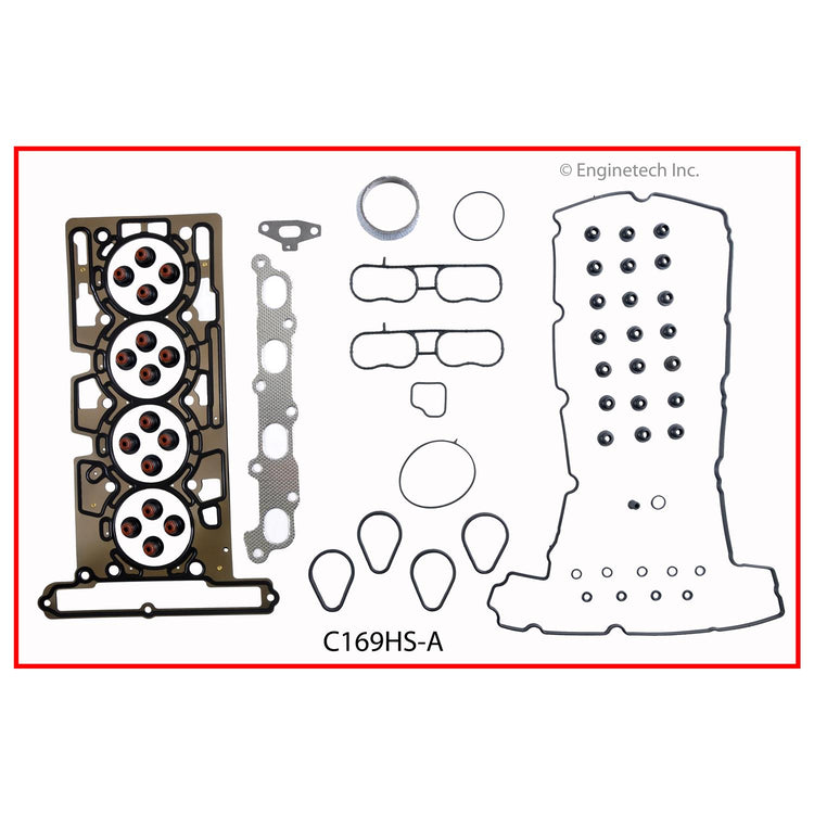 Enginetech C169HS-AWB Engine Cylinder Head Gasket Set for GMC and Chevrolet Vehicles