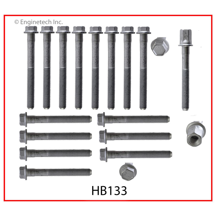 Enginetech C189HS-DWB Engine Cylinder Head Gasket Set for GMC and Chevrolet Cars and Trucks