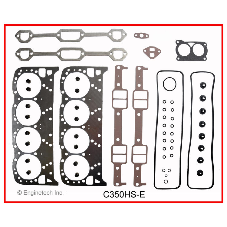 Enginetech C350HS-E Engine Cylinder Head Gasket Set for Chevrolet Corvette (1992-1996)