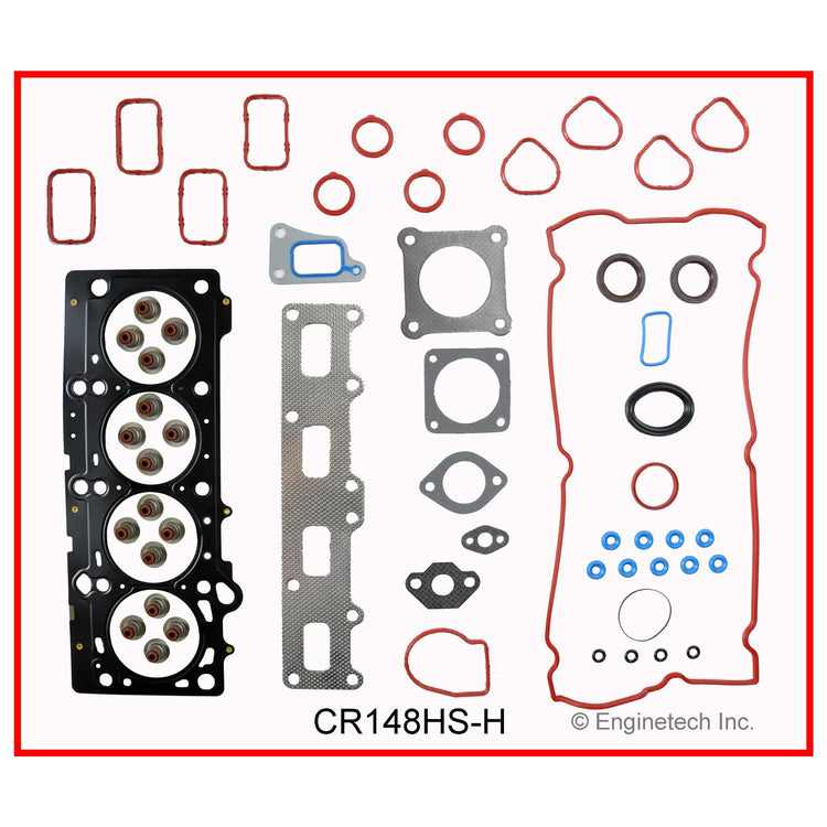 Enginetech CR148HS-H Engine Cylinder Head Gasket Set for Dodge and Chrysler Vehicles