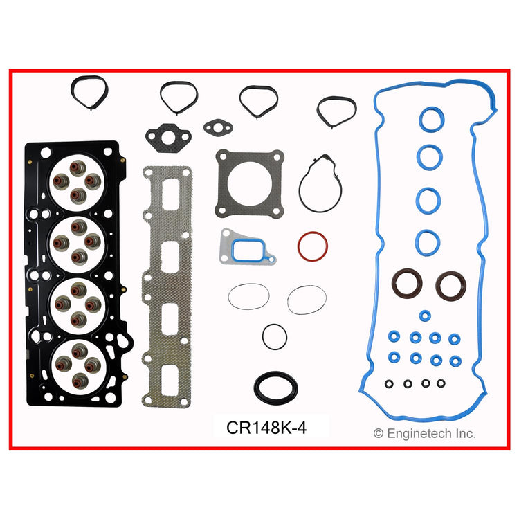 Enginetech CR148K-4 Engine Full Gasket Set for Dodge and Chrysler Vehicles