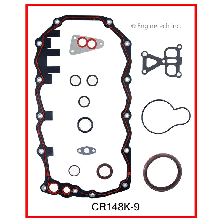 Enginetech CR148K-9 Engine Full Gasket Set for Dodge and Chrysler Vehicles