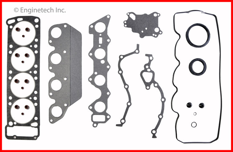 Enginetech CR2.6L-40 Engine Full Gasket Set for Dodge and Chrysler Vehicles