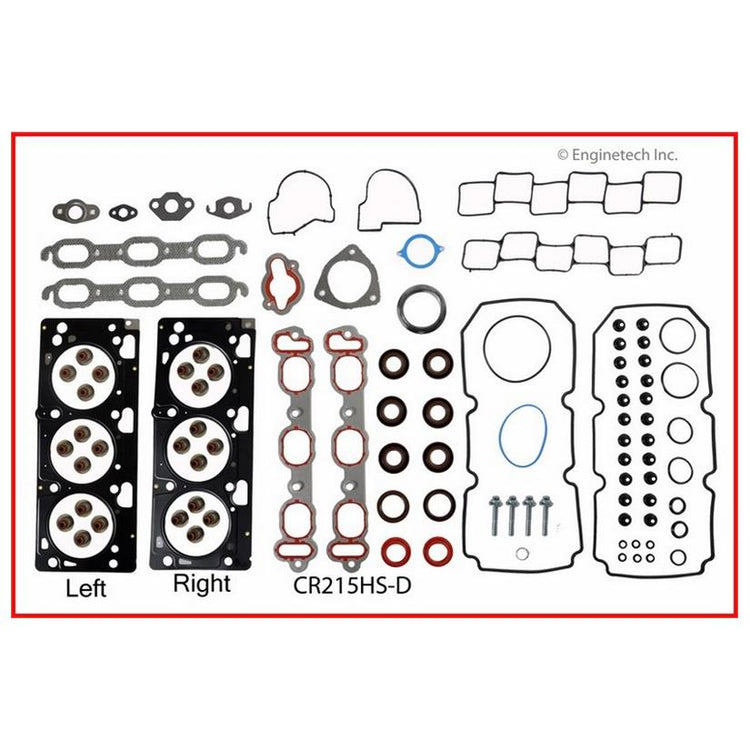Enginetech CR215HS-D Engine Cylinder Head Gasket Set for Dodge and Chrysler Vehicles