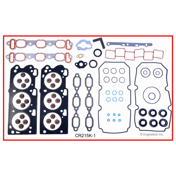Enginetech CR215K-1 Engine Full Gasket Set for Dodge and Chrysler Vehicles