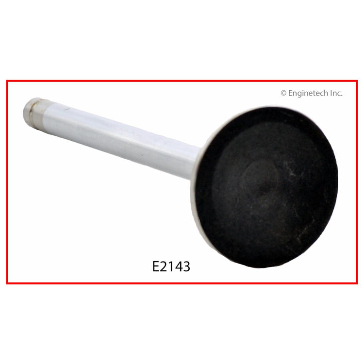 Enginetech E2143 Engine Exhaust Valve with Oversized Stem and Head for 2004-2005 GM Vehicles