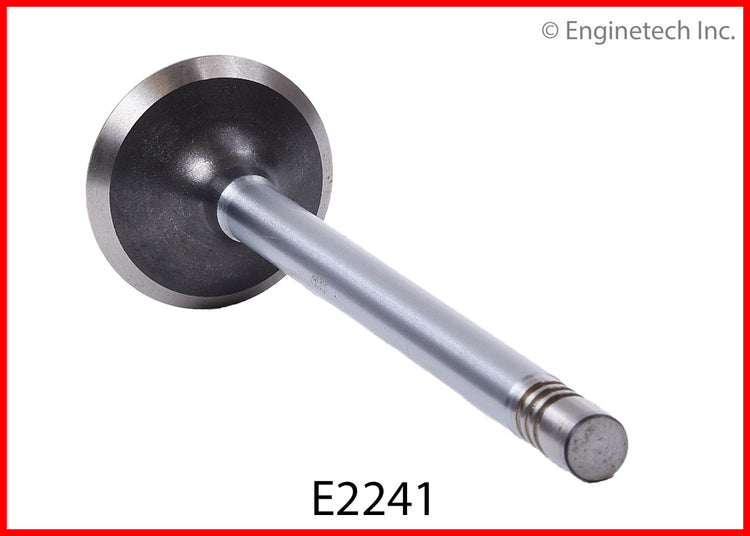 Enginetech E2241 Engine Exhaust Valve with Oversized Stem and Head for Ford Vehicles