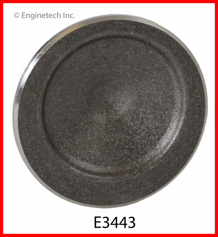 Enginetech E3443 Engine Exhaust Valve with Oversized Stem and Head for Chrysler and Dodge Vehicles