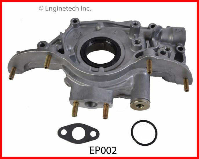 Enginetech EP002 Engine Oil Pump with Gasket for Honda Civic (2001-2005)