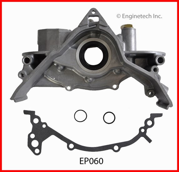 Enginetech EP060 Engine Oil Pump with Gasket for Nissan D21 and Pathfinder