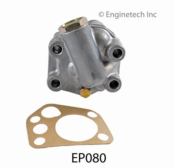 Enginetech EP080 Engine Oil Pump with Gasket for Nissan 200SX, 510, D21