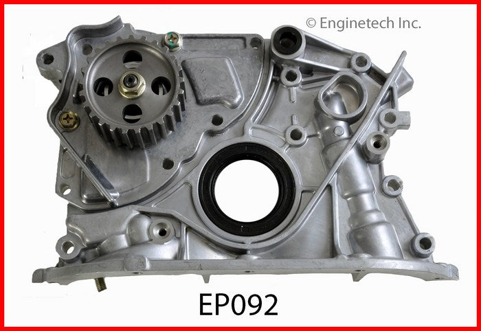Enginetech EP092 Engine Oil Pump with Gasket for Toyota Camry and Celica