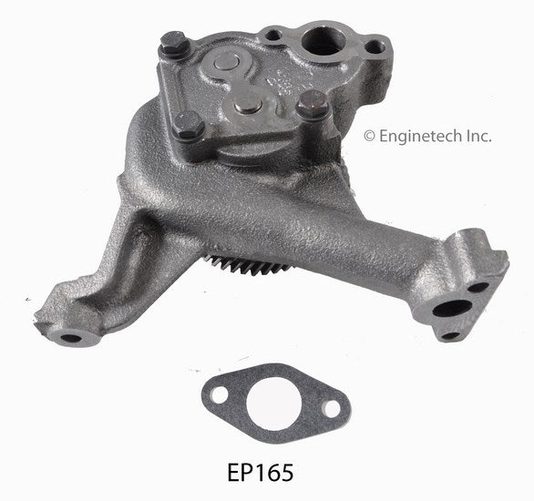 Enginetech EP165 Engine Oil Pump with Gasket for Domestic and Import Engines