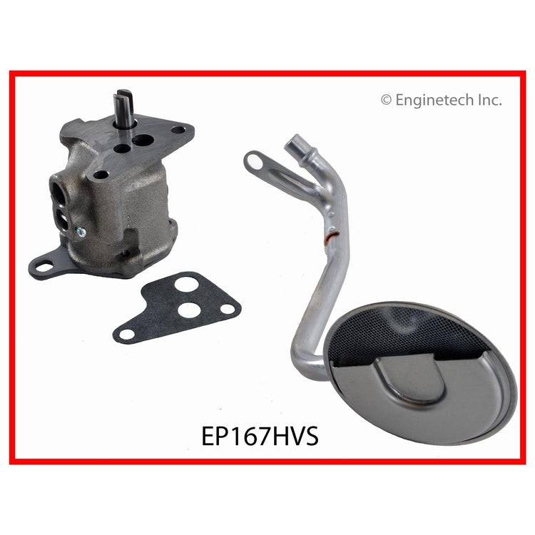 Enginetech EP167HVS High Volume Gear Oil Pump with Gasket for Jeep Models