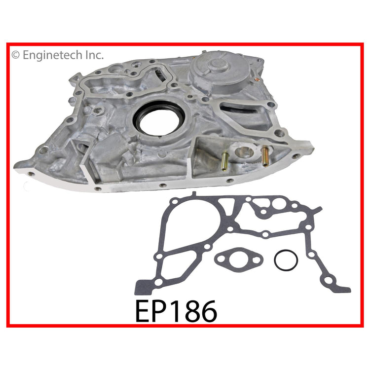 Enginetech EP186 Engine Oil Pump with Gasket for Toyota Camry (1992-2001)