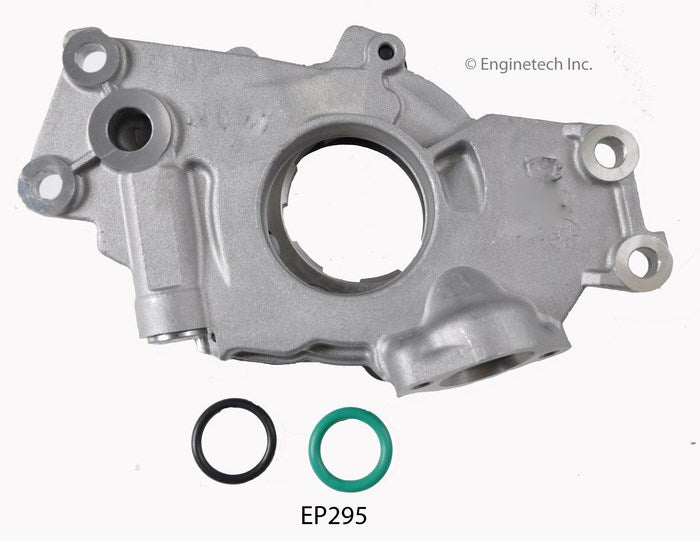 Enginetech EP295 Engine Oil Pump with Gasket – Rotary, Cast Aluminum Housing for Domestic & Import Engines
