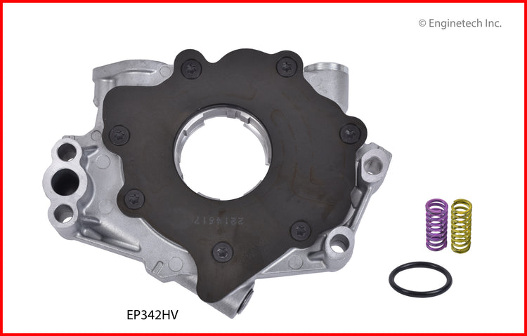 Enginetech EP342HV High Volume Rotary Oil Pump with Gasket for Dodge and Chrysler Vehicles