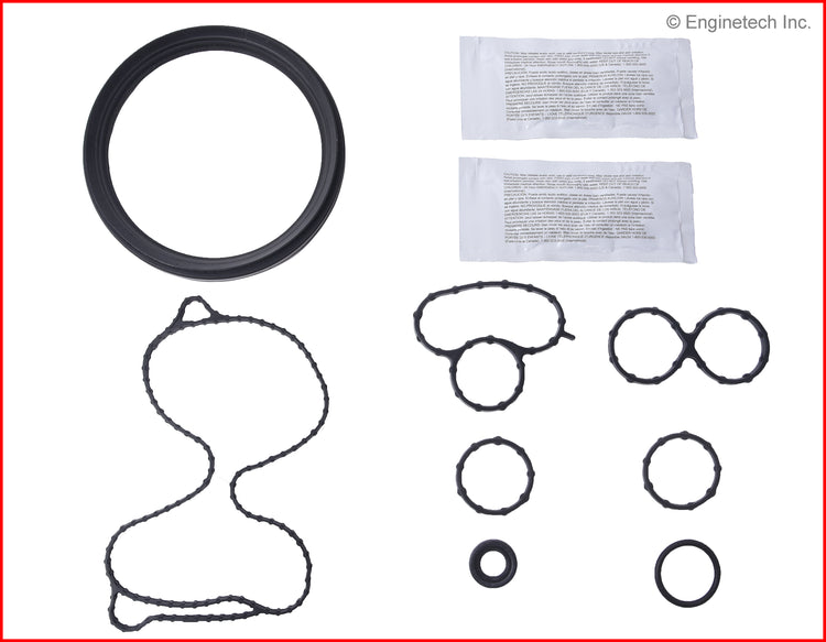 Enginetech F213CS-C Engine Lower End Gasket Set for Ford Car and Truck