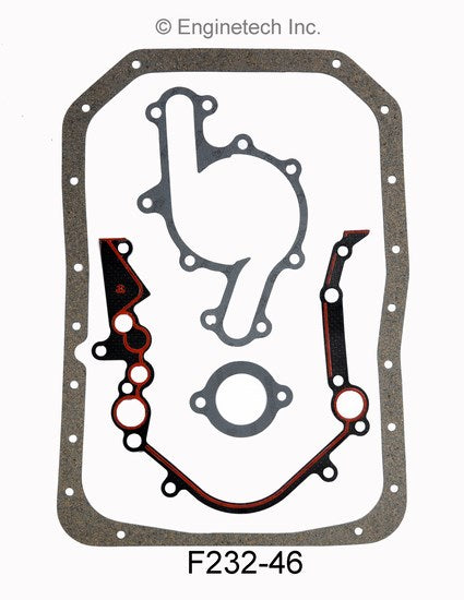 Enginetech F232-46 Engine Full Gasket Set for Ford Cars and Trucks