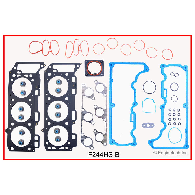 Enginetech F244HS-B Engine Cylinder Head Gasket Set for Ford and Mercury Vehicles
