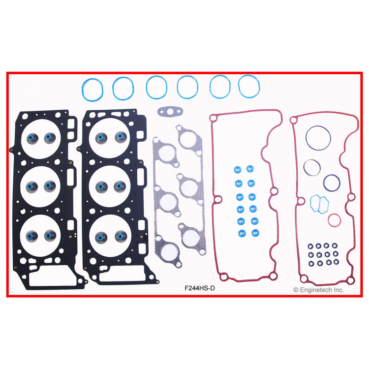 Enginetech F244HS-DWB Engine Cylinder Head Gasket Set for Ford and Mazda Vehicles