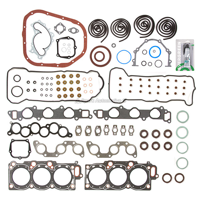 Full Gasket Set Pistons Bearings Fit 94-99 Toyota Lexus 3.0L DOHC 1MZFE