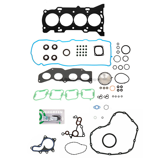 Full Gasket Set Pistons Bearings Fit 09-16 Toyota Camry Rav4 Scion tC 2.5L 2ARFE