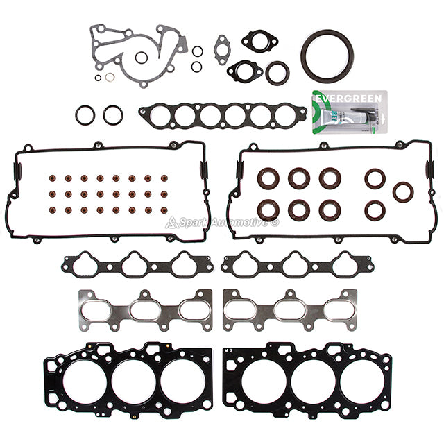 Full Gasket Set Pistons Bearings Fit 01-03 Hyundai Kia 2.7 G6BA