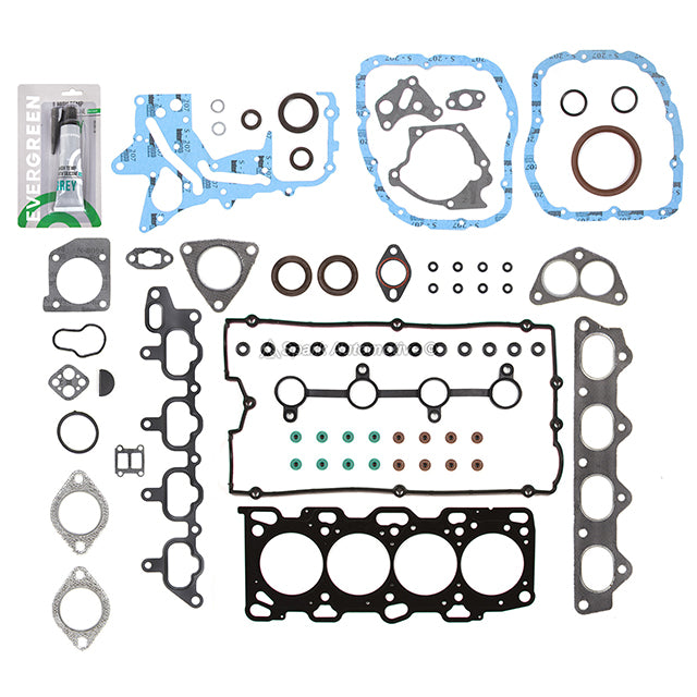Full Gasket Set Pistons Bearings Fit 99-05 Hyundai Kia 2.4L G4JS