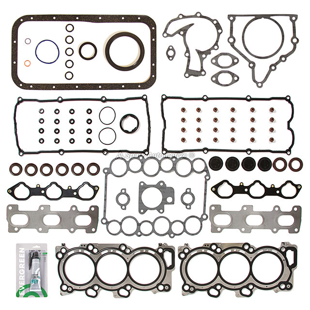 Full Gasket Set Pistons Bearings Fit Isuzu Rodeo Honda 3.2 6VD1