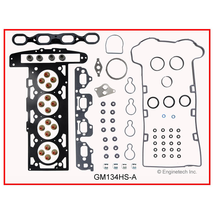 Enginetech GM134HS-AWB Engine Cylinder Head Gasket Set for GMC & Chevrolet Cars and Trucks