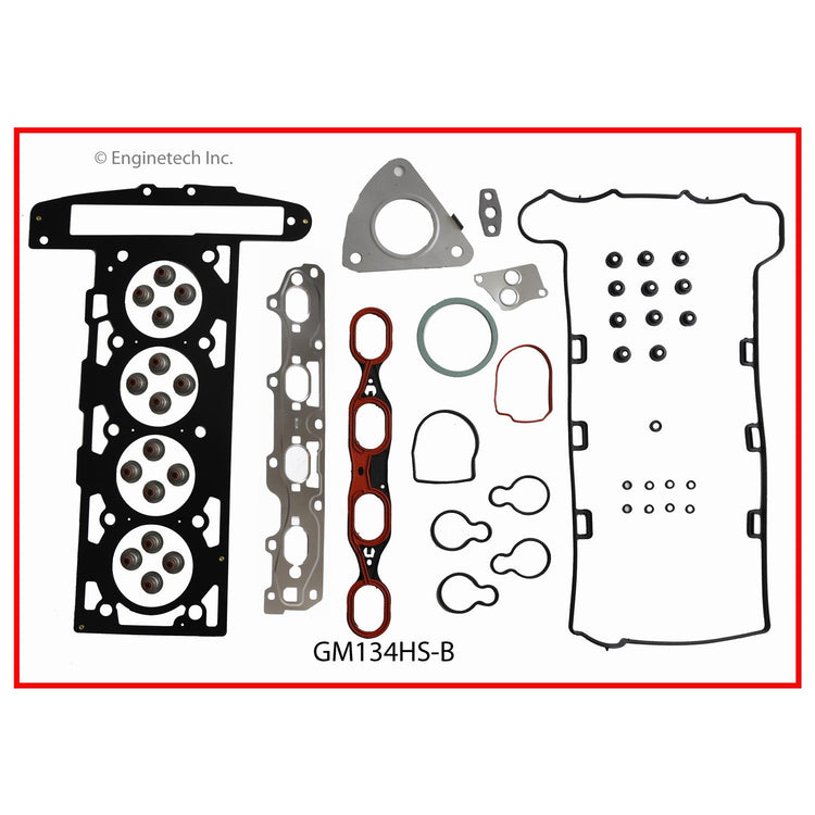 Enginetech GM134HS-BWB Engine Cylinder Head Gasket Set for GMC and Chevrolet Vehicles