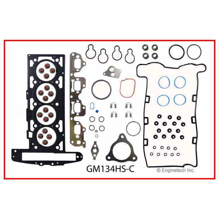 Enginetech GM134HS-CWB Engine Cylinder Head Gasket Set for GMC and Chevrolet Cars and Trucks