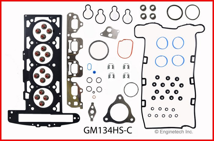 Enginetech GM134HS-C Engine Cylinder Head Gasket Set for GMC and Chevrolet Vehicles