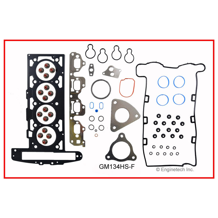 Enginetech GM134HS-FWB Engine Cylinder Head Gasket Set for GMC and Chevrolet Vehicles