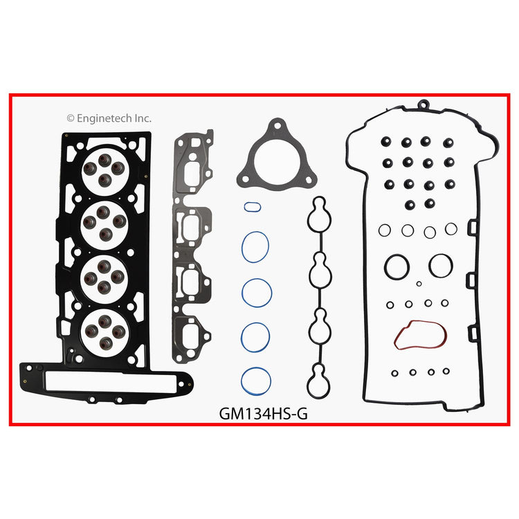 Enginetech GM134HS-GWB Engine Cylinder Head Gasket Set for GMC and Chevrolet Cars and Trucks